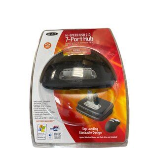 Belkin Hi-Speed USB 2.0 7 port HUB unused in box SKU 9330